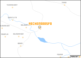 map of Mecheraa Asfa