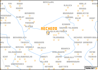 map of Mechera