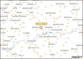 map of Mecher