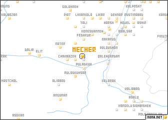 map of Mecher