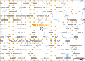 map of Mechhgaon