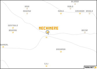map of Méchiméré