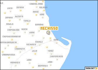 map of Mechisso