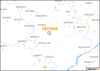 map of Mechiua