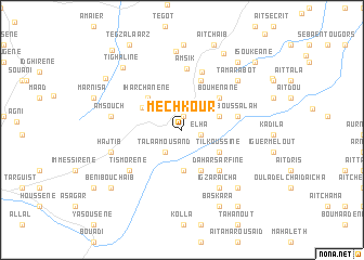 map of Mechkour