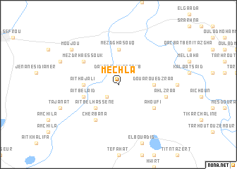 map of Mechla