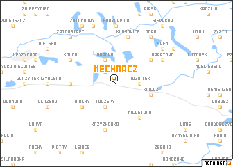 map of Mechnacz