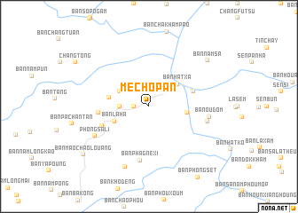 map of Mecho Pan