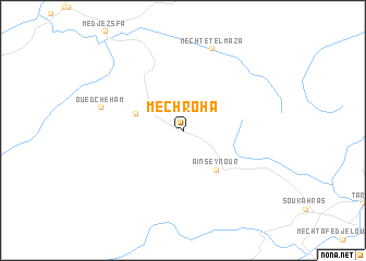 map of Mechroha