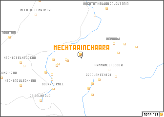 map of Mechta Aïn Chaâra