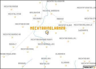 map of Mechta Aïn el Hamra