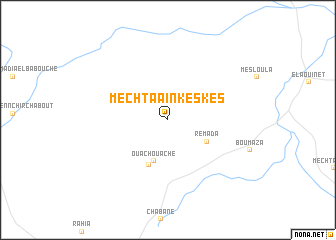 map of Mechta ʼAïn Keskês