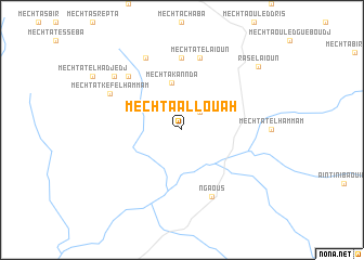 map of Mechta Allouah