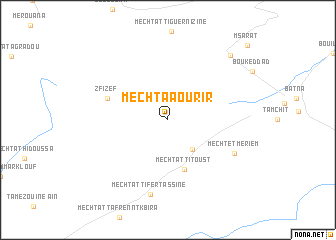 map of Mechta Aourir