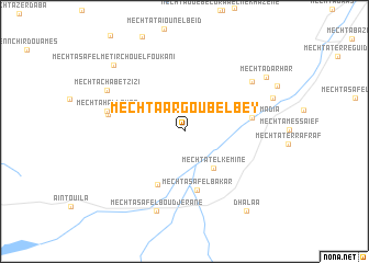 map of Mechta Argoub el Bey