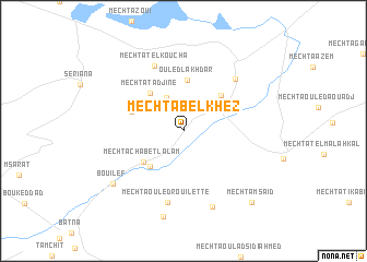 map of Mechta Belkhez