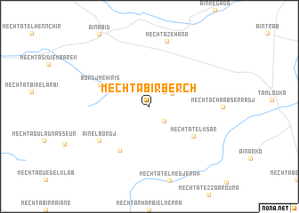 map of Mechta Bir Berch