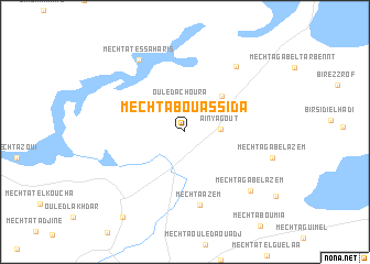 map of Mechta Bou Assida