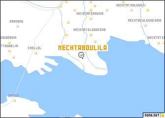 map of Mechta Boulila