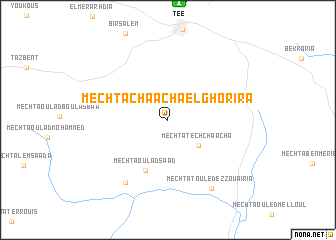 map of Mechta Chaacha el Ghorira