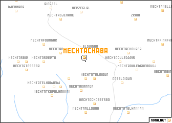 map of Mechta Chaba