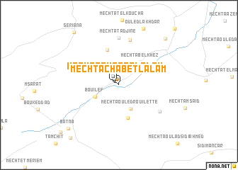 map of Mechta Chabet Lalam