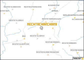 map of Mechta Charchara