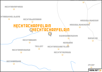 map of Mechta Charf el Aïn