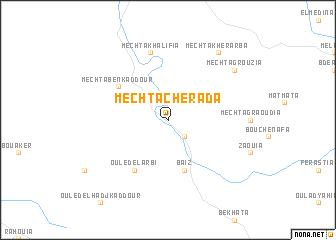 map of Mechta Cherada