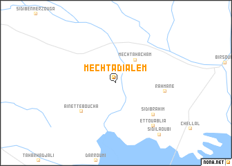 map of Mechta Dialem