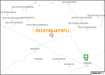 map of Mechta Djefafli