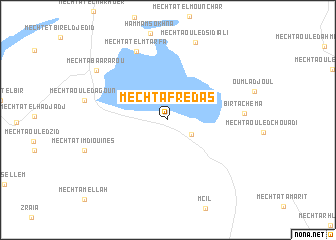 map of Mechta Fredas