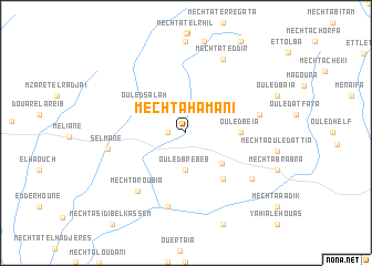 map of Mechta Hamani