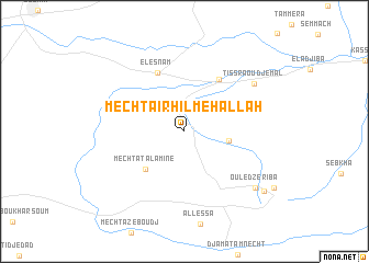 map of Mechta Irhil Mehallah