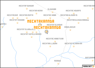 map of Mechta Kannda