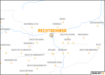 map of Mechta Khibsa