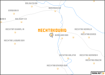 map of Mechta Kouaïd