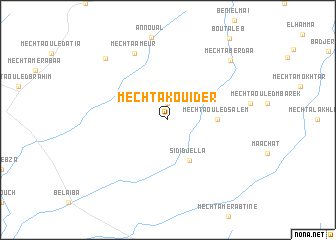 map of Mechta Kouider