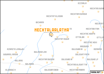 map of Mechta Laalatma