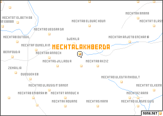 map of Mechta Lakhberda