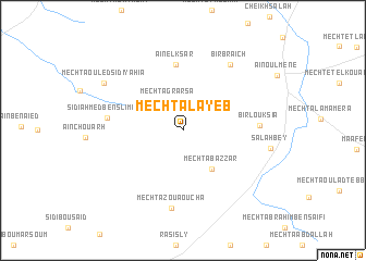map of Mechta Layeb