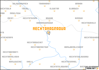 map of Mechta Magraoua