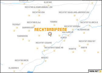 map of Mechta Maïfrene