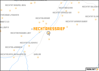 map of Mechta Messaïef