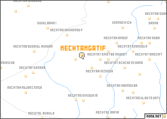 map of Mechta Mgatif