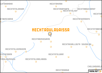 map of Mechta Oulad Aïssa
