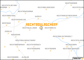 map of Mechta Oulad Cherf