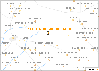 map of Mechta Oulad Khelguia