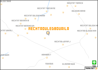 map of Mechta Ouled Bouaïla