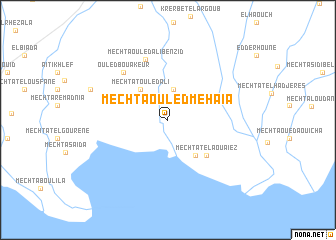 map of Mechta Ouled Mehaïa